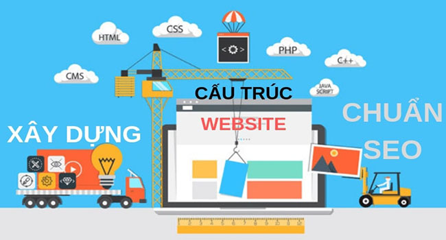 Xây dựng cấu trúc cho trang web tin tức